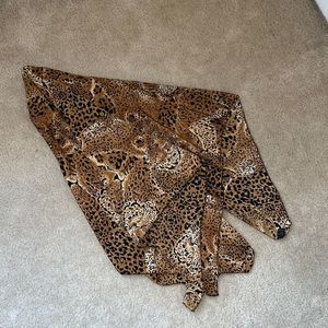 Cheetah Print Scarf - NWOT
